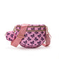 Nylon Crossbody Bags Bum Bag with Detachable Coin Pouch
