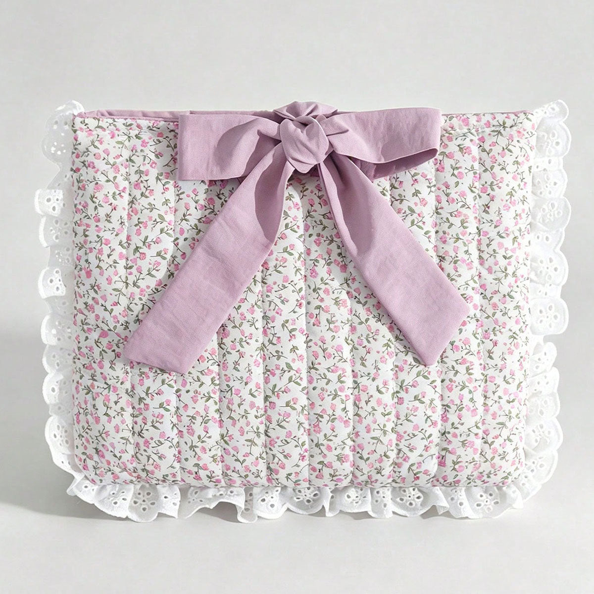 Lace Quilted Bible Bag