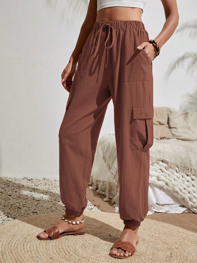 Pocket Workwear Trousers For Women