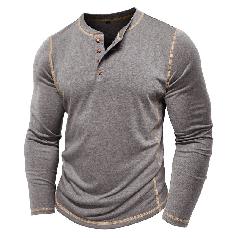 Men's Button Collar Top