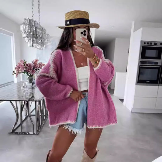 Knitted Sweater Jacket