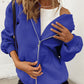 Women's Girls Jacket Sweatshirt Casual Drawstring Clothes