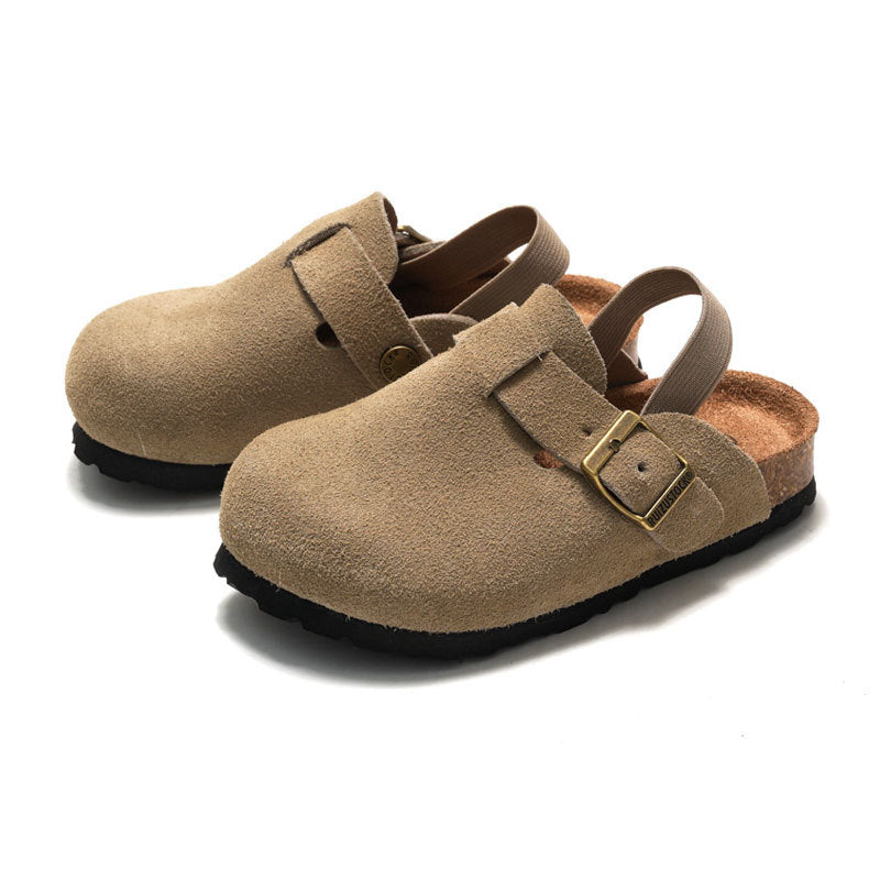 Children's sandals boys' beach slippers girls' closed toe