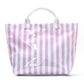 PVC Striped Tote Bag