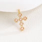 Zircon Cross Necklace