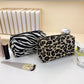 Leopard and Zebra StripesPrint Cosmetic Bag