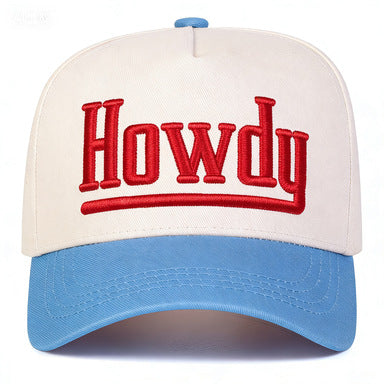 Embroidered Howdy Baseball Cap