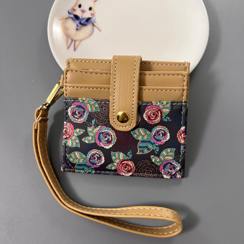 Ultra-thin Snap-closure Card Holder