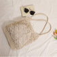 Rope Tote Bag Openwork Beach Bag