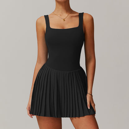 Contour Mini Dress Tennis Dress with Inside Shorts and Pockets