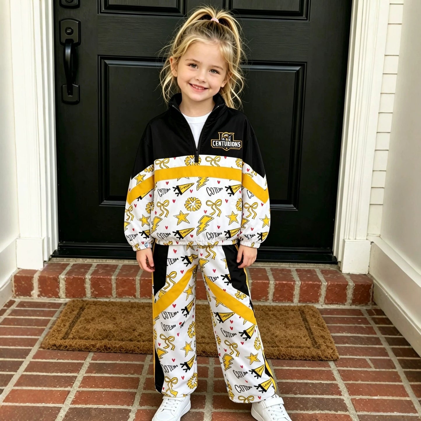 Custom Quarter-Zip Tracksuit Set