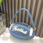 Rugby-shaped Fun Handbag