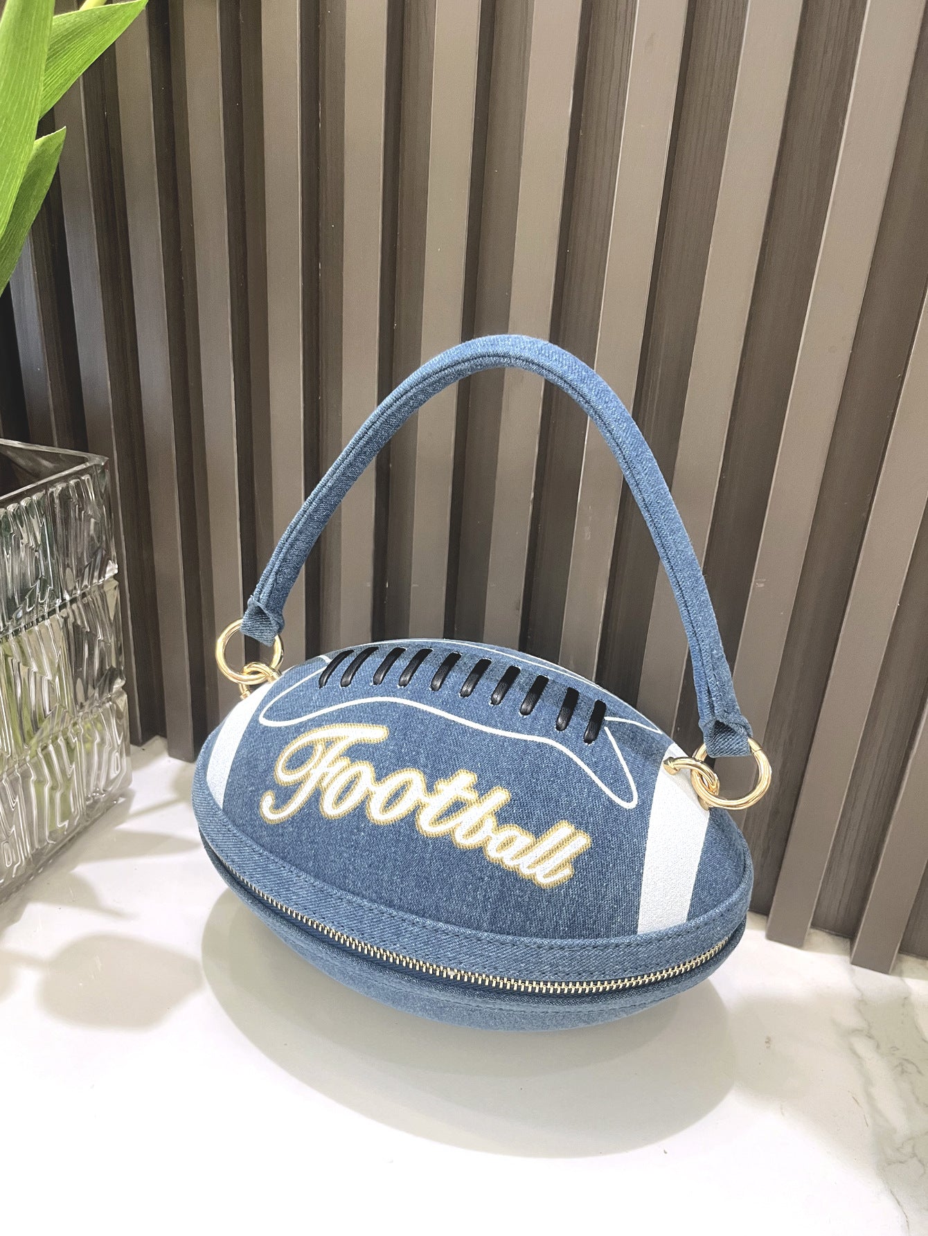 Rugby-shaped Fun Handbag
