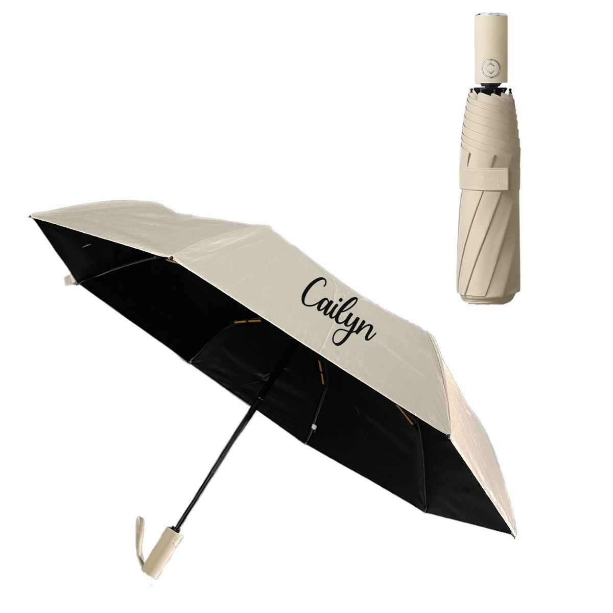 Custom Printed Compact Folding Umbrella