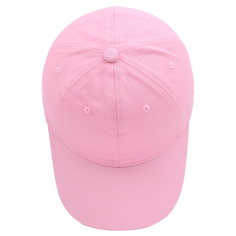 Candy Colored Cotton Baseball Cap