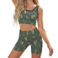 Custom Printed Yoga Vest Set(20-37)