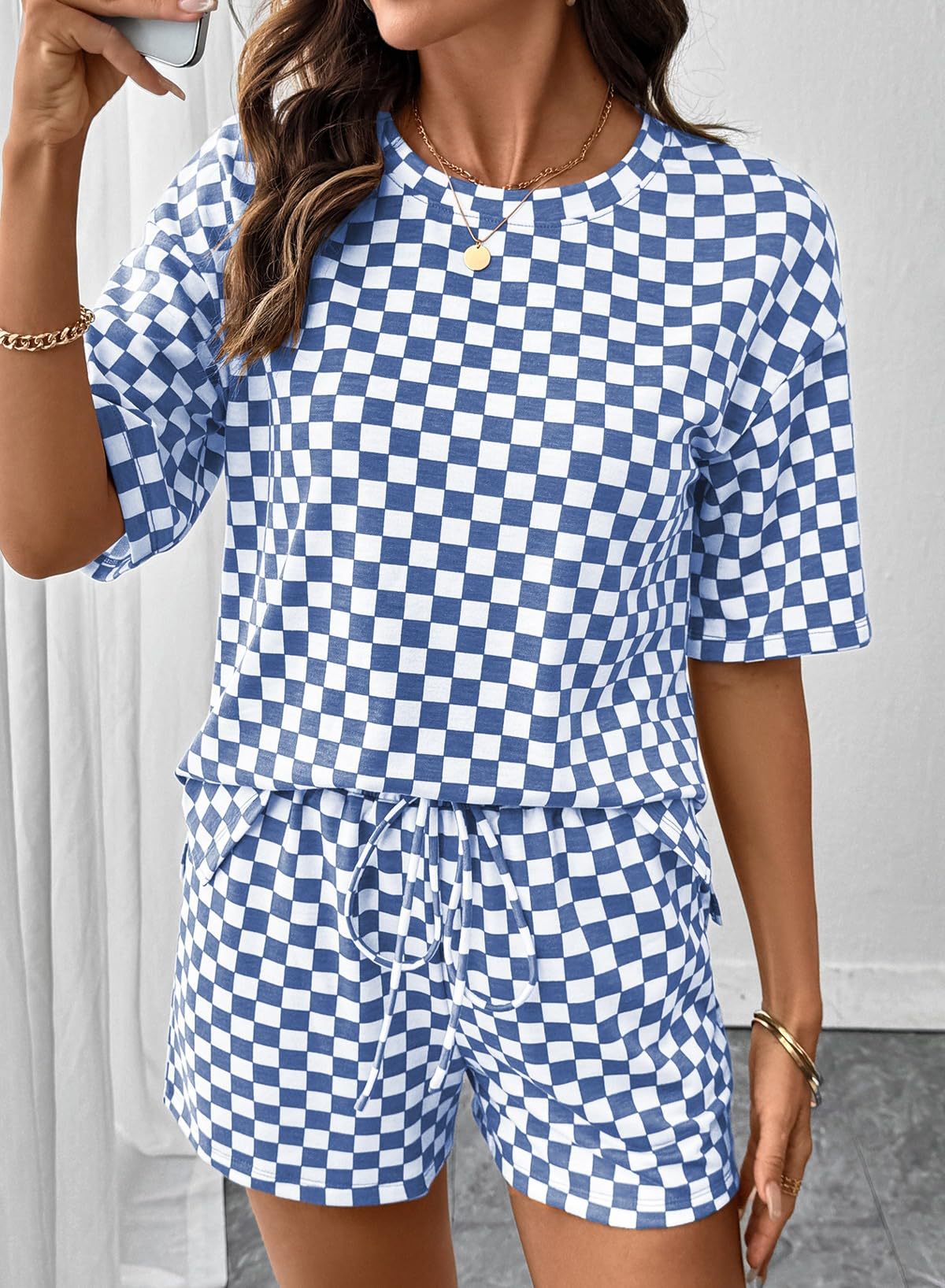 The Sadie Checker Lounge Set
