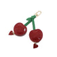 Fruit-Shaped Mini Coin Purse Keychain - Portable PU Leather Wallet & Bag Charm