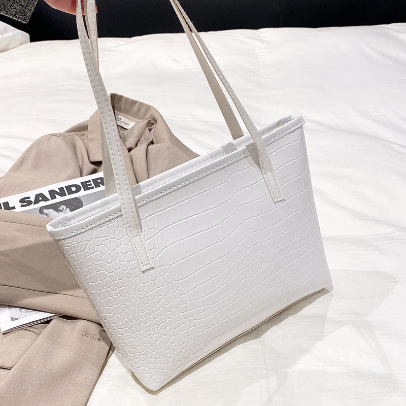 Quilted PU Leather Shoulder Bag
