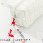 Mini Macaron Colored Cosmetics Organizer Bag