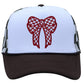 Checkered Bow Trucker Cap