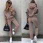 Hooded Sweatshirt + Pants Set