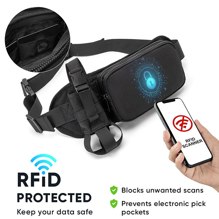 Waist Bag with Bottle Holder