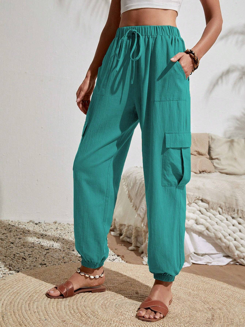 Pocket Workwear Trousers For Women