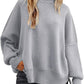 Crew Neck Batwing Sweater