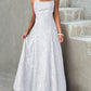 Floral Spaghetti Strap Maxi Dress