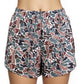 High-Waisted Camo Athletic Running Shorts