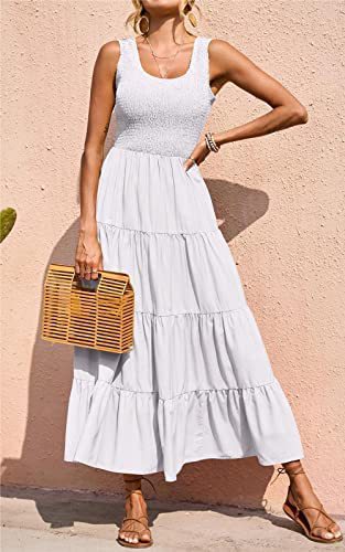 Solid Color Pleated Dress