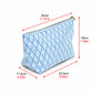 Chic Patterned Cosmetic & Travel Pouch