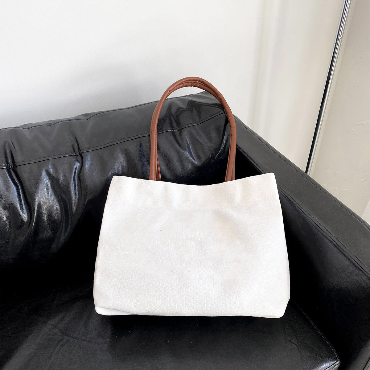 Large Capacity Minimalist Canvas Tote Bag