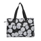 Ball Sports Print Multi-Pocket Utility Tote Bag