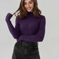 Basic Solid Color Half Turtleneck Sweater