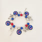 Game Day Team Charm Bead Bracelet Collection