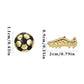 Sports stud earrings