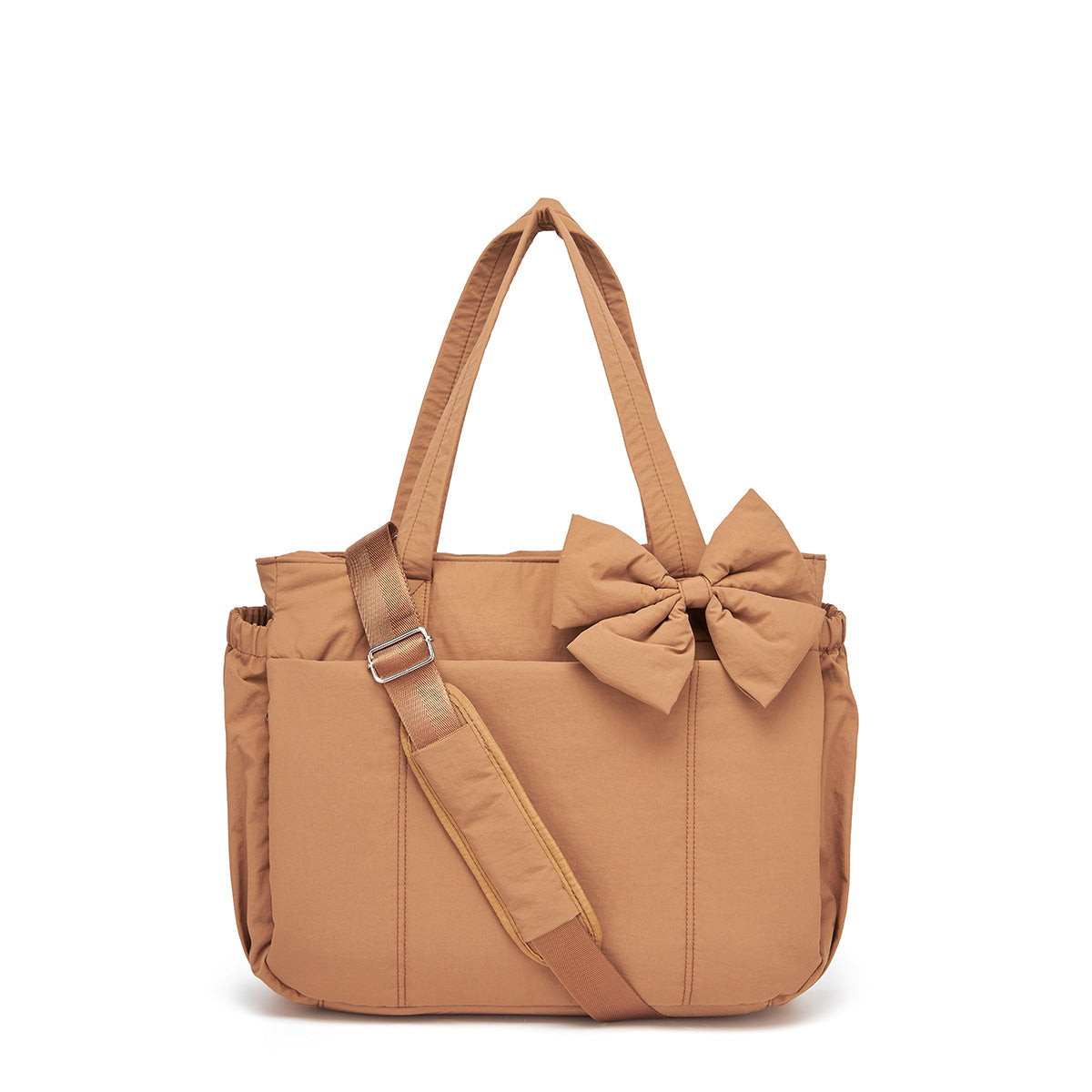 Down-filled Jacket and Shoulder Bag