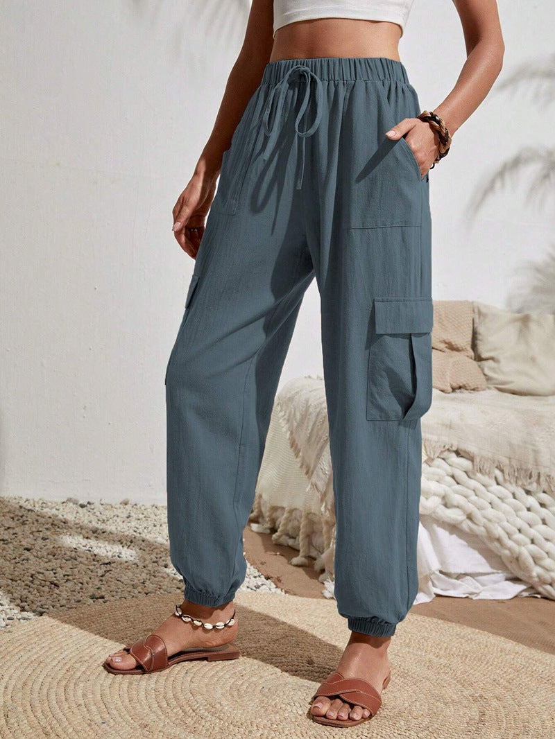 Pocket Workwear Trousers For Women