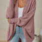 Knitted Batwing Sleeve Cardigan