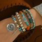 Turquoise Beaded Bracelet(MOQ:2)