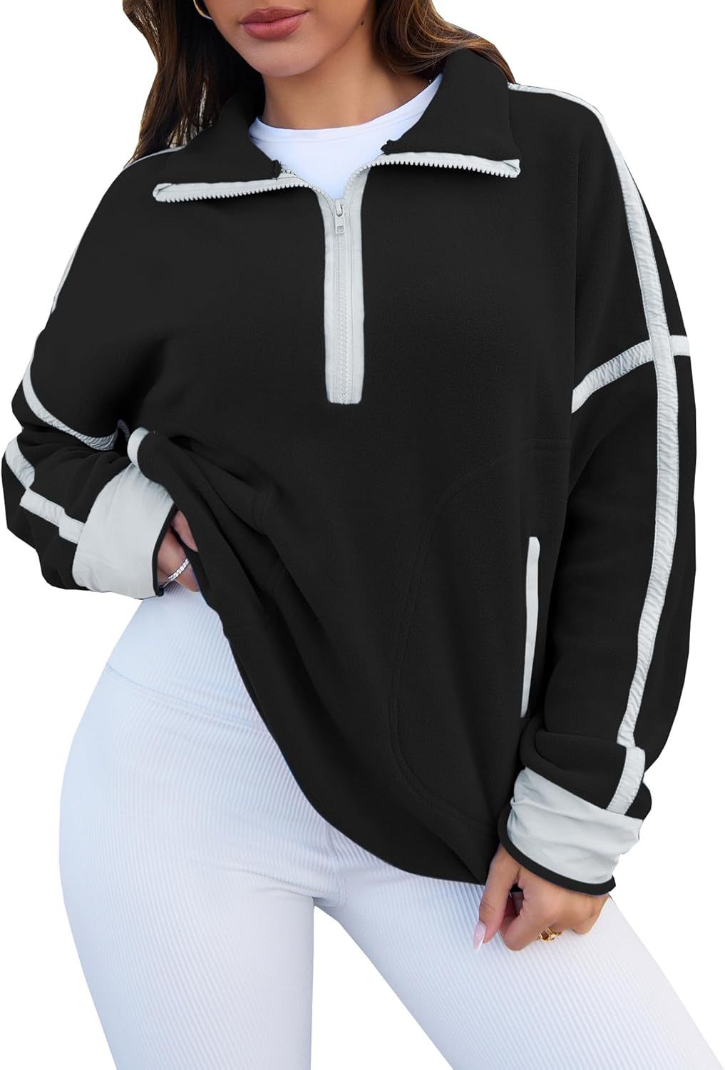 Simone Half-Zip Coat