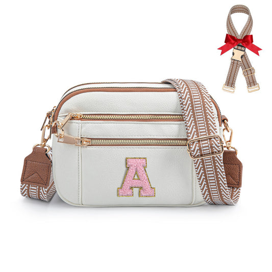 Checkered Crossbody Bags-Upgraded Anti-Theft Buckle