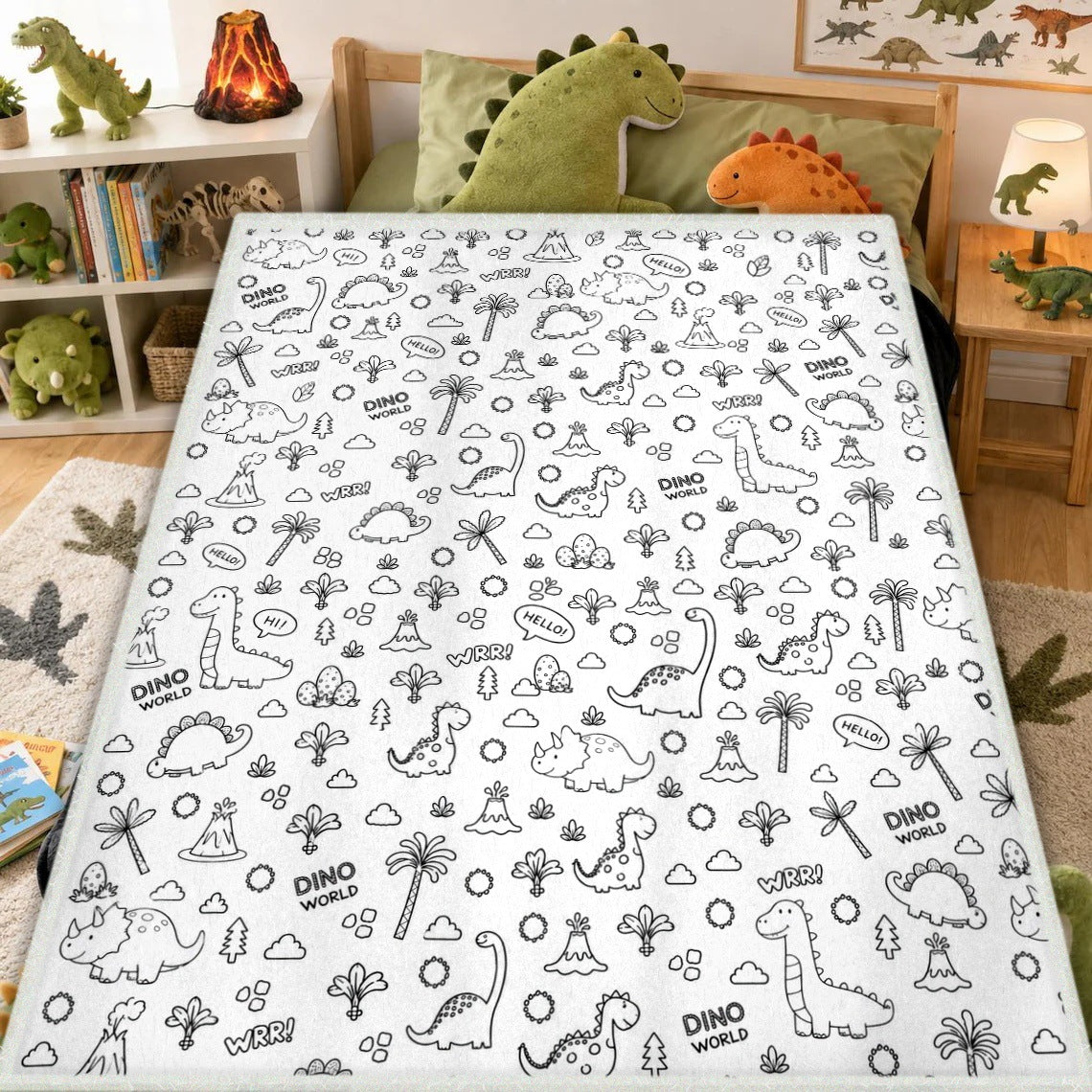 DIY Coloring Blanket