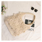 Floral Cotton Thread Woven Tote Bag