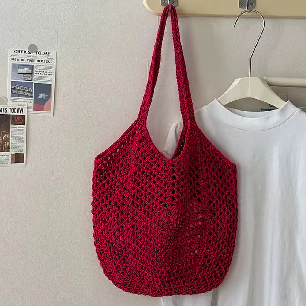 Custom Woven Tote Beach Bag