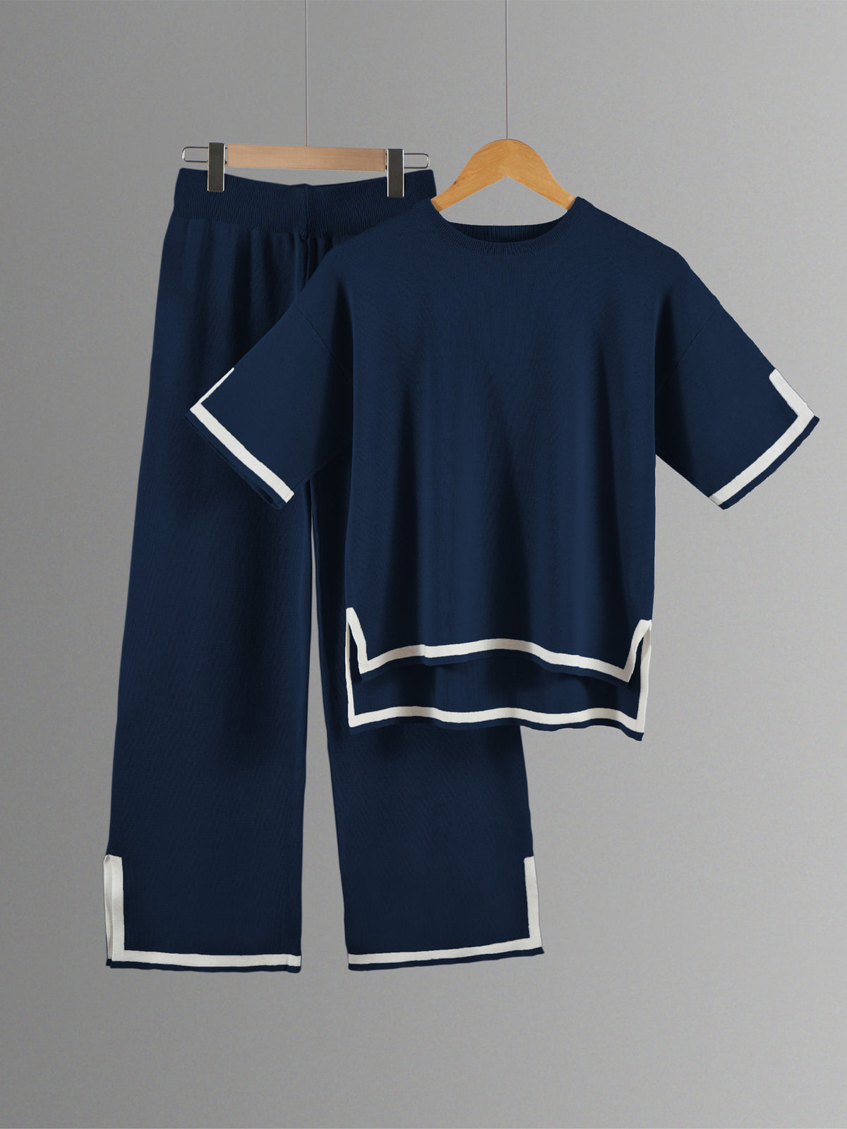 The Wren Contrast Knit Set