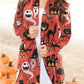 Halloween Print Cardigan