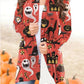 Halloween Print Cardigan